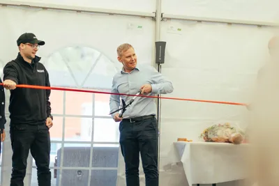 Vindheim åpnet anlegg til 600 millioner. Samtidig kom han med en beskjed til politikerne
