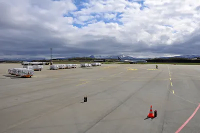 Full stopp for transportflyene fra Evenes