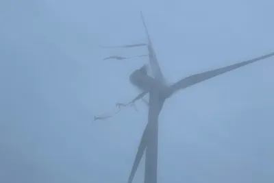 Damage to Vestas turbine forces wind farm offline