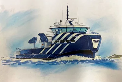 Håløy Havservice kontraherer stort hydrid servicefartøy