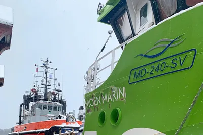 Bulk og hull til tross, skipperen synes båten har klart seg overraskende bra