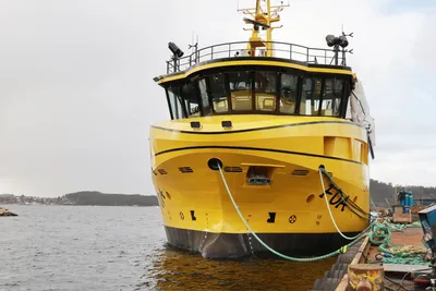 Dette kule og gule fartøyet er 100 prosent lokalprodusert