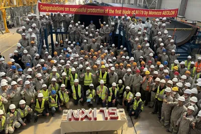 New Chinese blade plant eyes Europe from Morocco