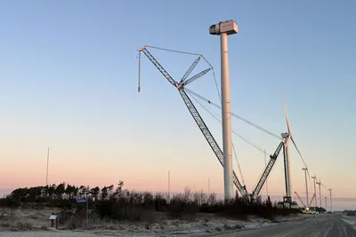 New photos show Siemens Gamesa’s secretive wind turbine taking shape