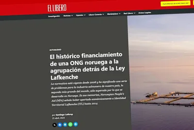 Norge blir gjort ansvarlig for en lov som skader havbruk i Chile