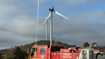 Fire rips through Siemens Gamesa wind turbine