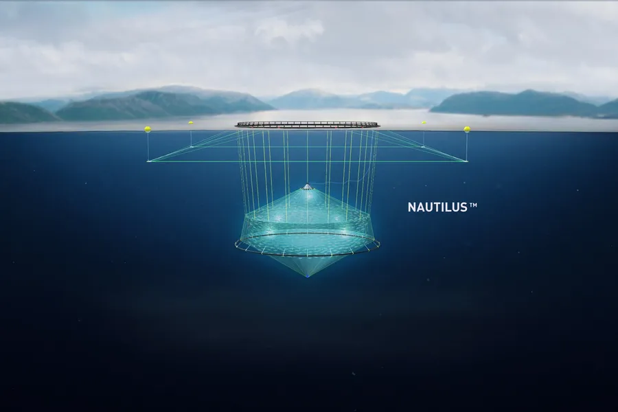 Akva Groups nedsenkbare merd Nautilus.