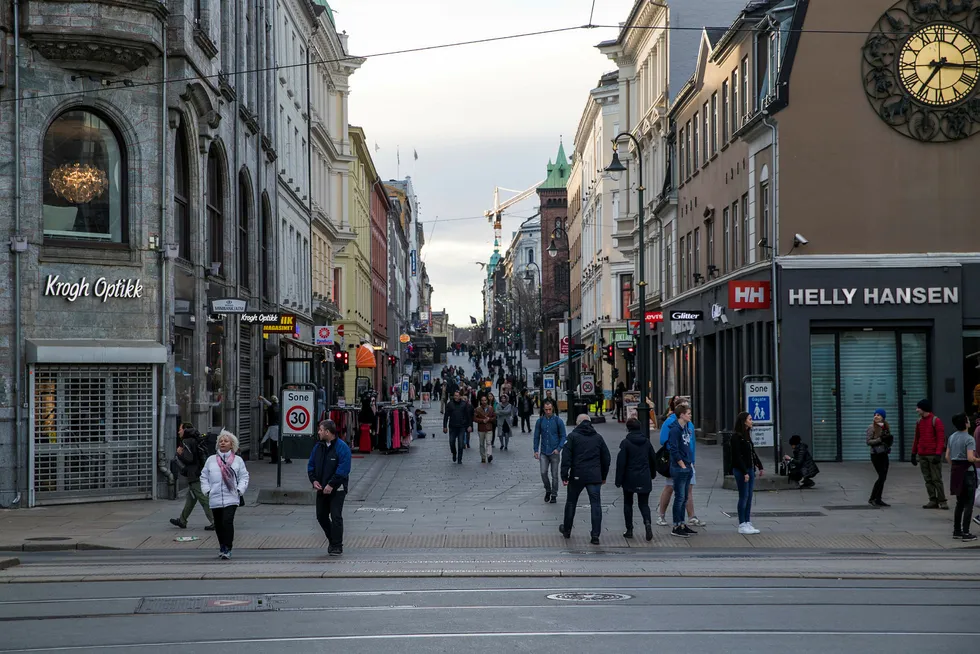 Stadig flere nordmenns blir overvektige. .Foto: Håkon Mosvold Larsen / NTB scanpix