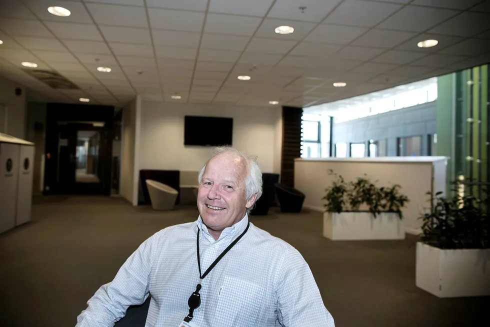 Agder Energi gikk i 2018 på sitt første underskudd noensinne. Her er selskapets konsernsjef Tom Nysted.