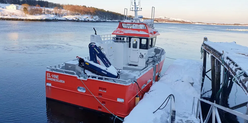 Nova Sea har overtatt elbåt nummer to fra Folla Maritime Service.