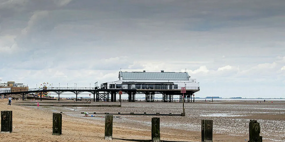 Cleethorpes Pier. Humber Seafood Summit venue.