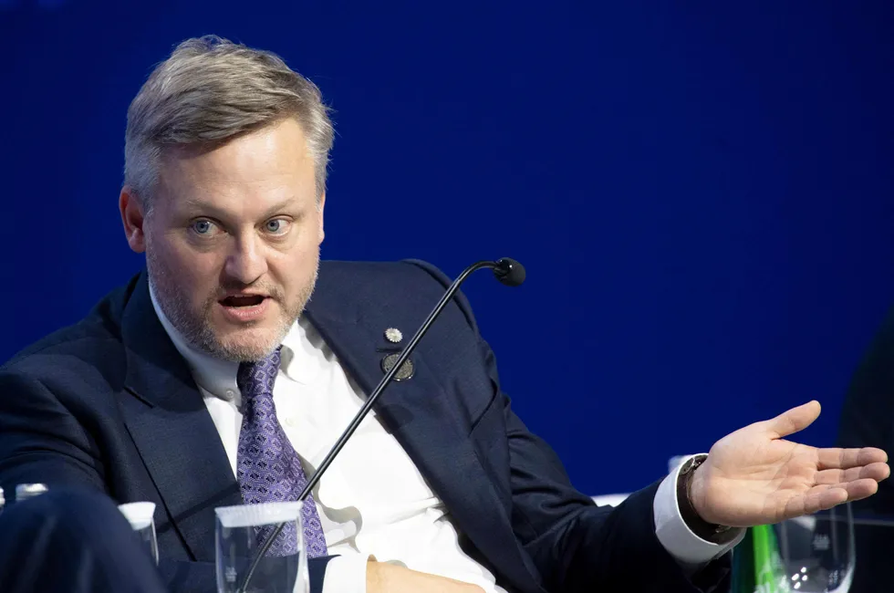 New acreage: BP chief executive Murray Auchincloss.