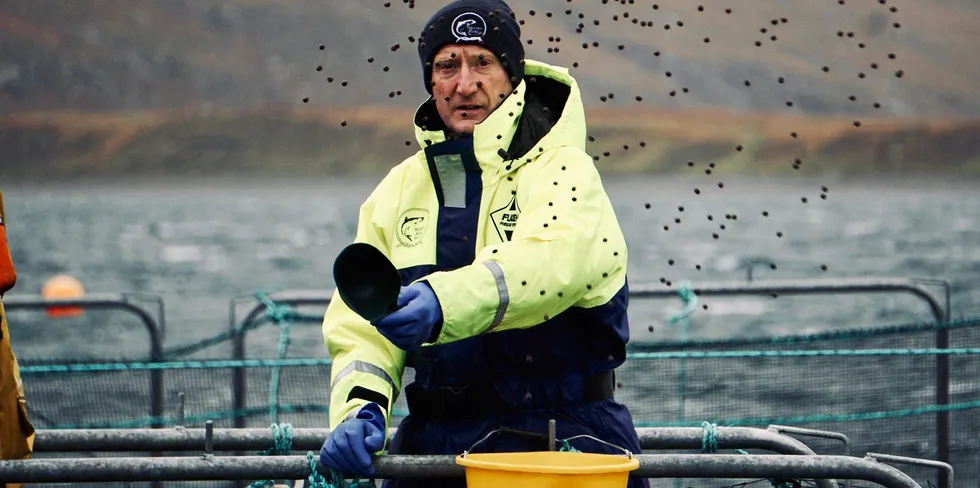 Tavish Scott leder de skotske oppdretternes bransjeorganisasjon, Salmon Scotland.