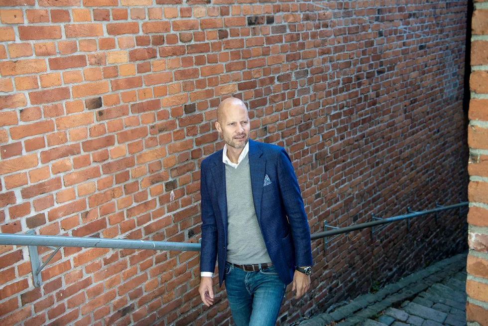 – Vi vil tjene penger på driften når vi passerer 35.000 brukere. Det vil skje i neste år, sier mobilgründer og daglig leder Christian Pritchard i Nortel