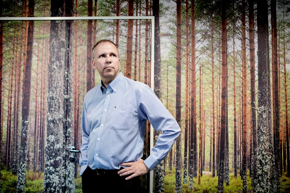 Oscar Olsen i Alfsen og Gunderson har flere nye kontrakter på gang i Kina som følge av finansieringsløsningen som Giek og Eksportkreditt kan tilby. Foto: Ida von Hanno Bast