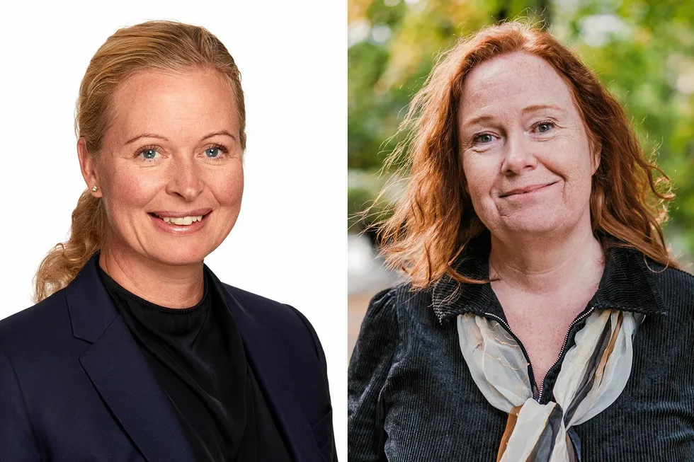 Som ledd i en større omorganisering, samles to ulike områder og slås sammen til ett. Dagens områder ledes av (fra v) Beate Sander Krogstad og Ingeborg Øfsthus.
