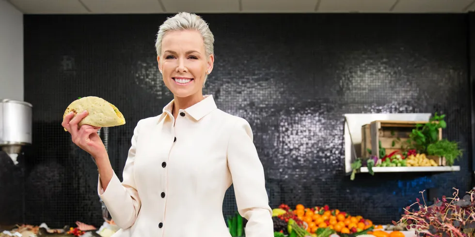 EAT-grunnlegger Gunhild Stordalen mener fremtiden er blå.