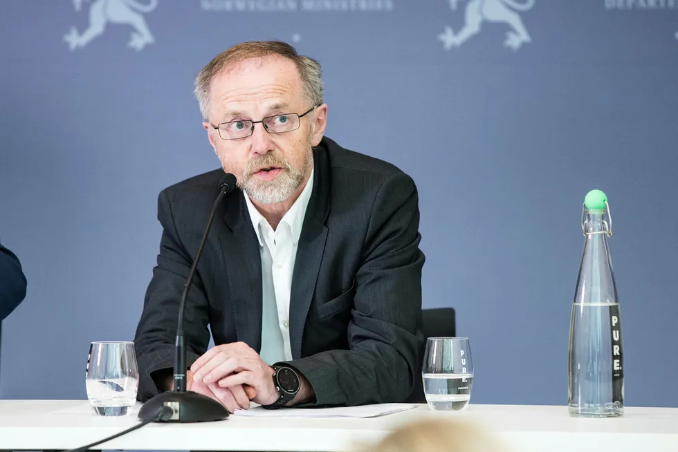 – Det er dialog, men vi opplever at det fortsatt er stor avstand, sier Statens forhandlingsleder, departementsråd Leif Forsell, om innspurten i jordbruksoppgjøret. Foto: Audn Braastad, NTB/Scanpix