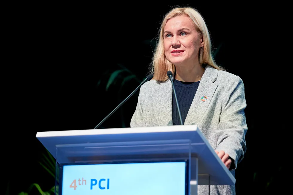 European Commissioner for Energy, Kadri Simson.