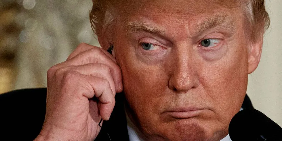 WTO-KOLLAPS?: President Donald Trumps «handelskrig» kan føre til et WTO-kollaps, mener Nibio-forsker Frode Veggeland.Arkivfoto: Evan Vucci