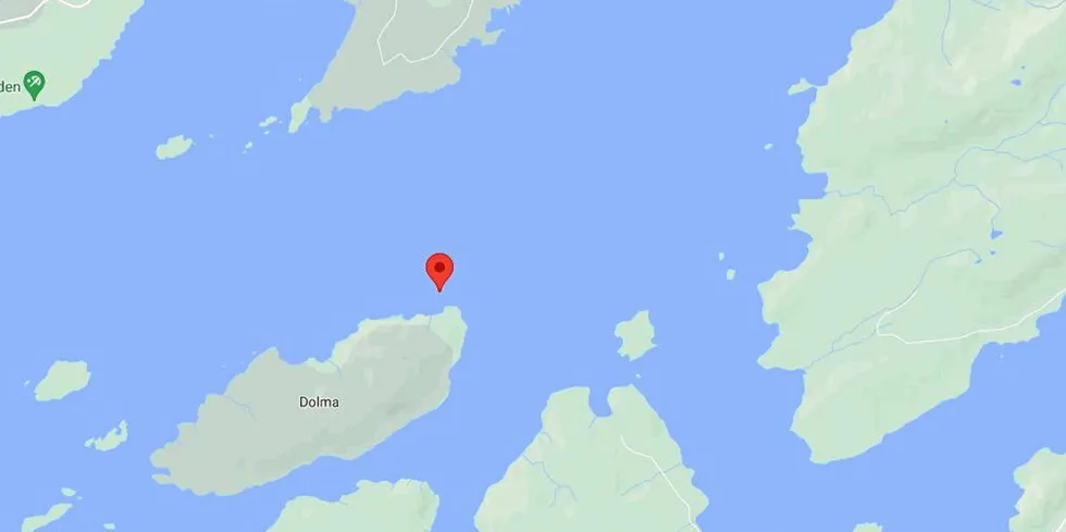 Midt-Norsk Havbruk AS meldte 26.08.21 om rømning ved lokaliteten Dolma N i Nærøysund kommune i Trøndelag.