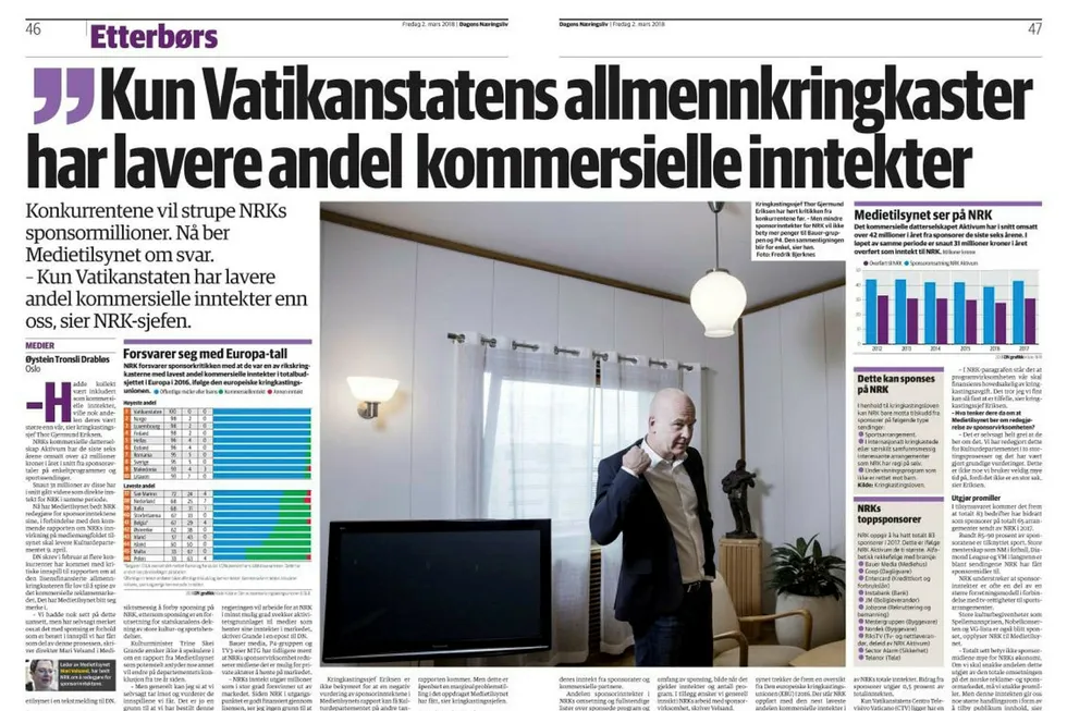 Paven, NRK og Gu’bevaremegvel!