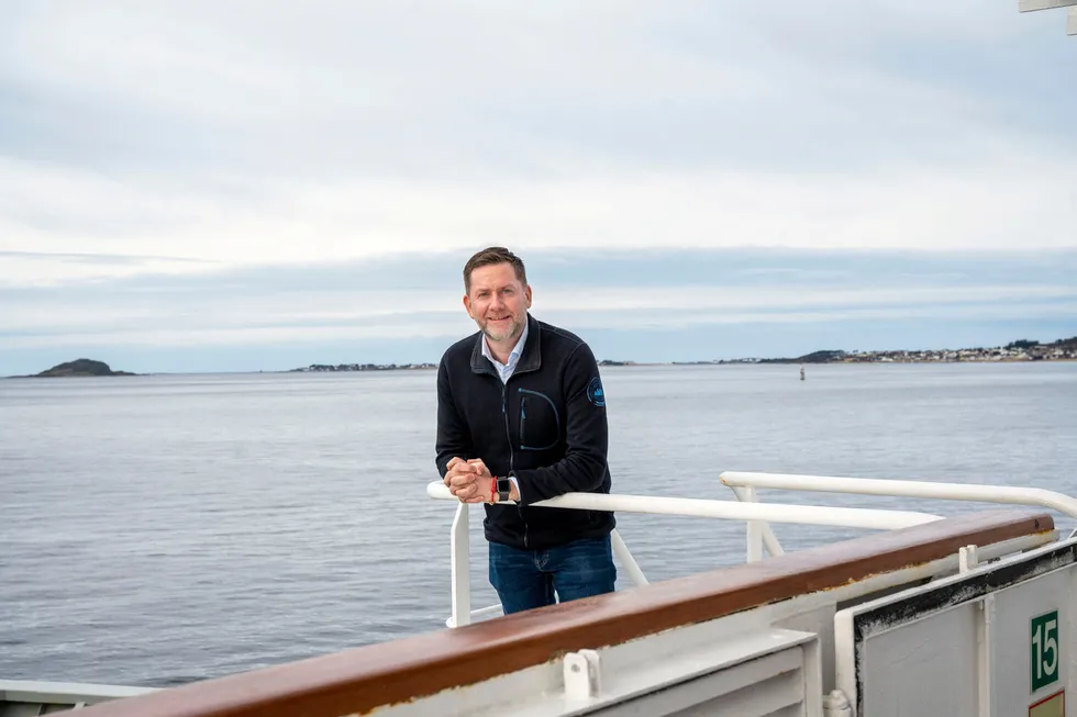 Daniel Skjeldam, konsernsjef i Hurtigruten.