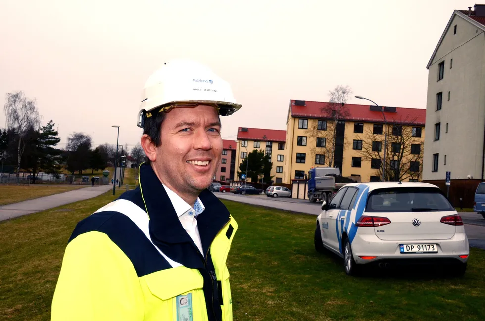 – Usikkerheten var ansett som tilstrekkelig redusert, sier Truls Jemtland om Hafslund Celsios tidlige investeringsbeslutning. Her er kommunikasjonssjefen avbildet ved en tidligere anledning.
