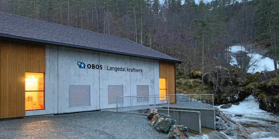 Langedal kraftverk, er et småkraftverkene i gamle Obos Energi, som nå eies av Cloudberry og Fontavis.