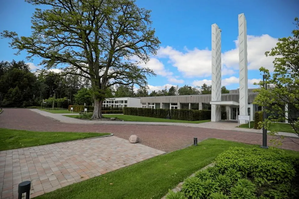 The Enschede crematorium.