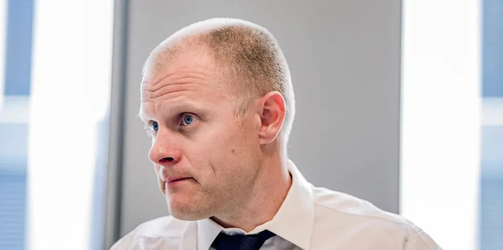 Aker BioMarine CEO Matts Johansen. The company is exploring strategic alternatives for its feed ingredients business following "external interest."