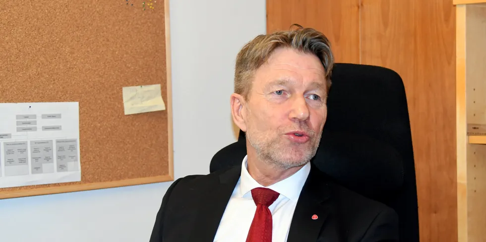 Olje- og energiminister Terje Aasland.