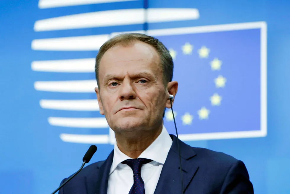 EU-president Donald Tusk, som snart går av, satte et solid punktum da han holdt tale i FN denne uken.