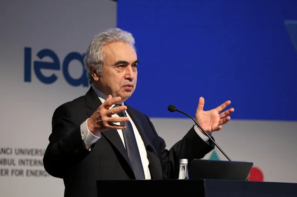 International Energy Agency executive director Fatih Birol.