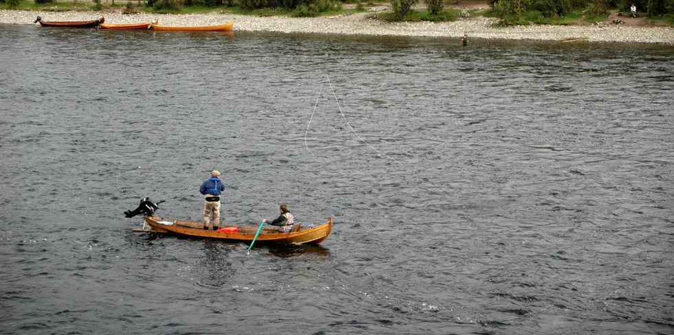 Laksefiske i Altaelva