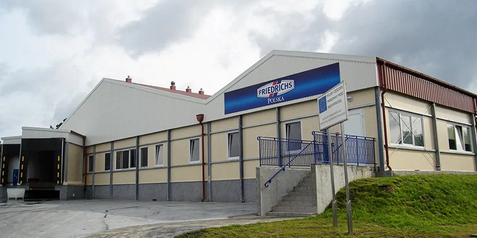 . Gottfried Friedrichs' Doble, Poland facility will serve as the central processing hub for the German salmon processor.