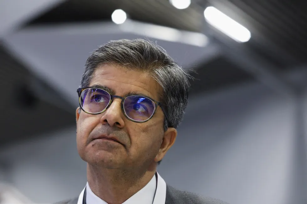 Tullow Oil chief executive Rahul Dhir.