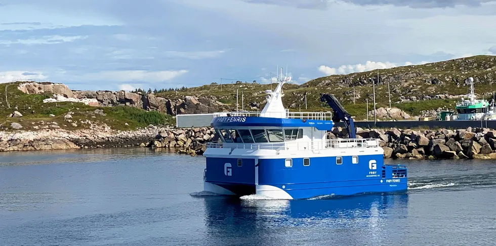 «Frøy Fenrik», notvaskebåt til Frøygruppen.