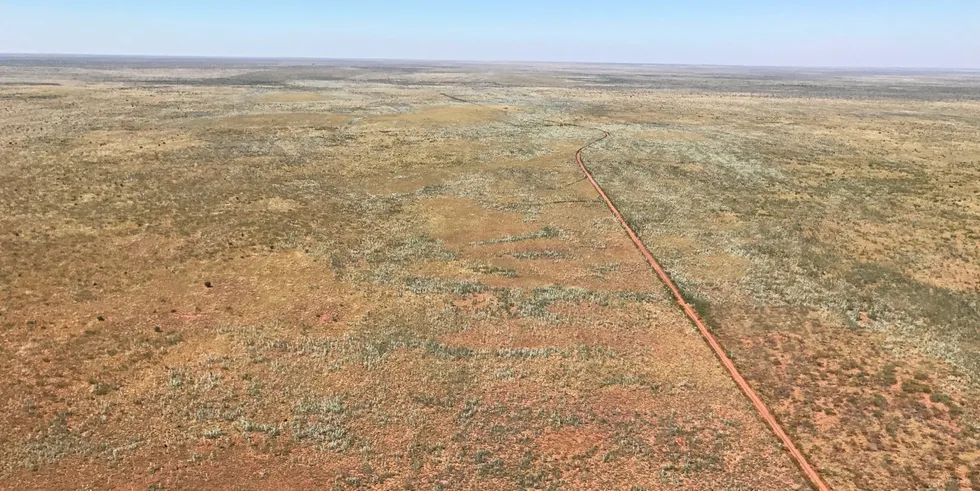 Wide open space of rural Western Australia