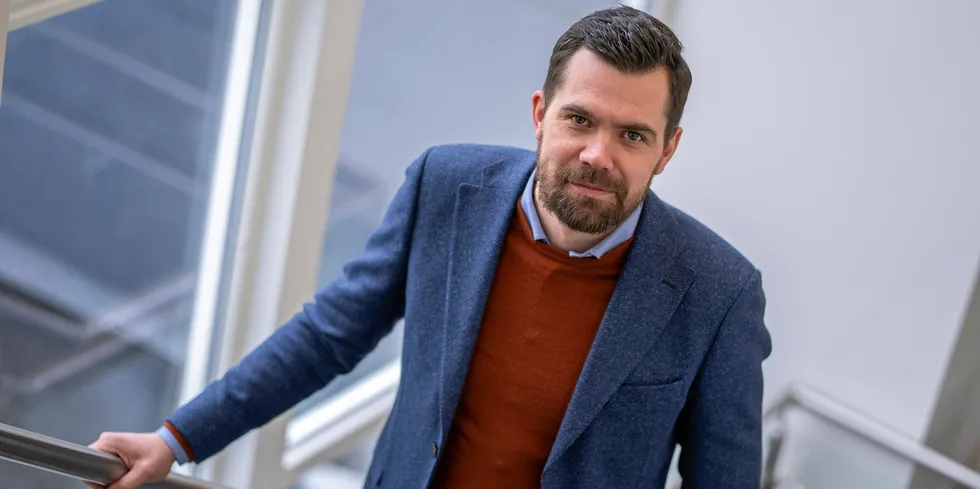 Petter Bjørkli. Foto: Frank Rune Isaksen, Frikant . Petter Bjørkli, klyngeleder i Energi i Nord.