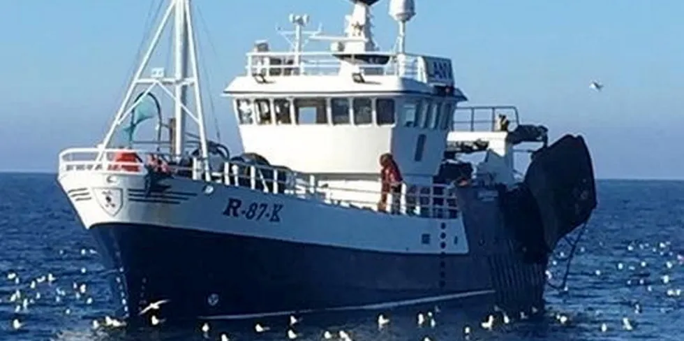 Reketråler «Skårholm» tilhører Jørgen Runehall, Dagens dieselpriser gjør at det er tøffe forhold for rekefiskerne.