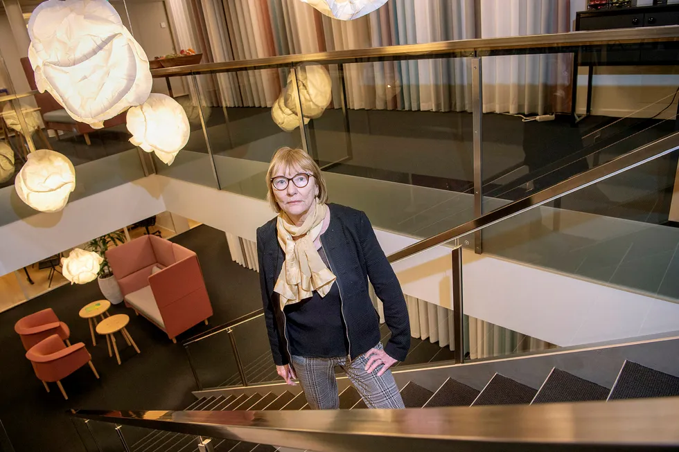 En oljepris under 40 dollar per fat og det grønne skiftet gjør at en alvorlig situasjon for rederiene er blitt akutt, ifølge administrerende direktør i Giek Wenche Nistad.