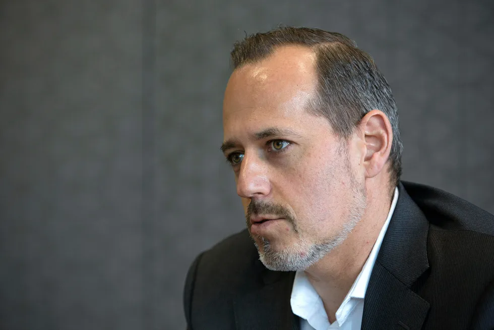 Valaris chief executive Anton Dibowitz