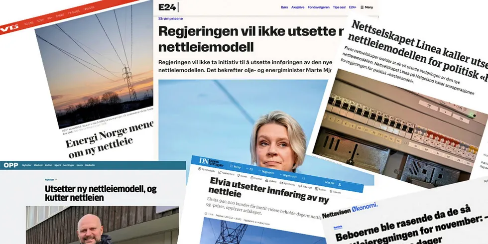 Det var rekordmye medieomtale av nettleie i 2021.