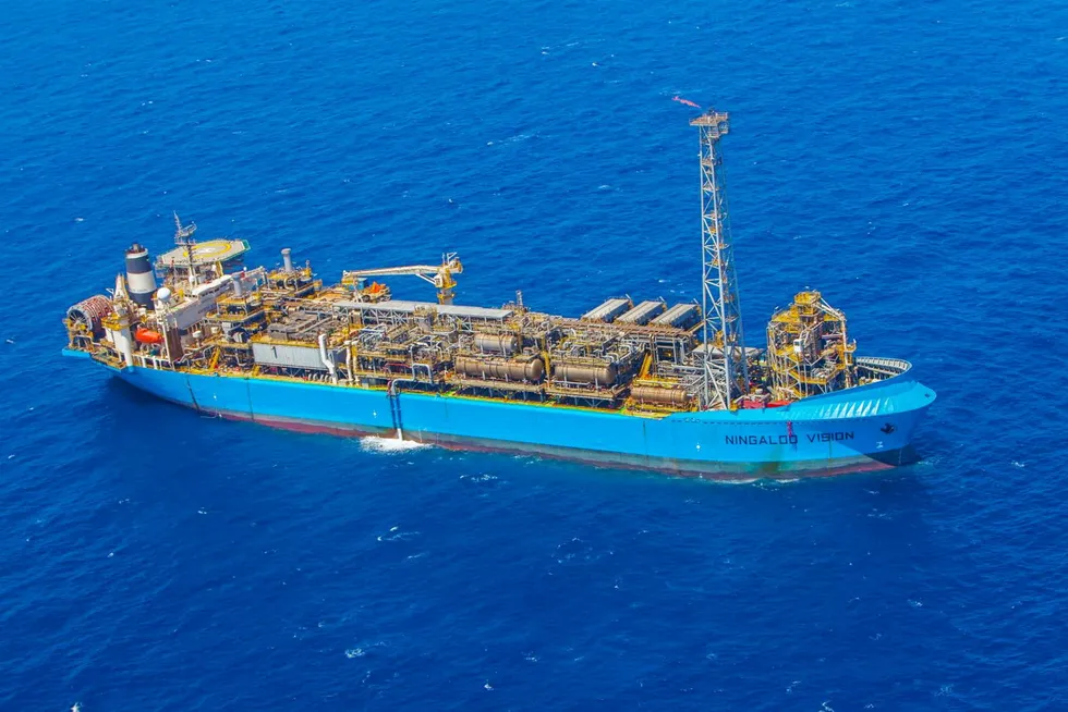 Masterpiece: the Ningaloo Vision FPSO on the Van Gogh field