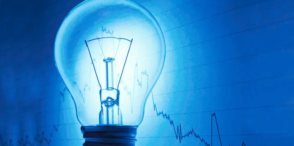 Spot mandag: Opp 37,79 euro til 104,82 euro/MWh