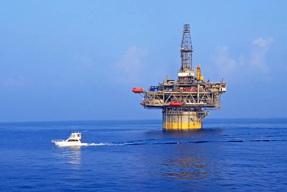 Neighbours: BP appraisal well close to the Mad Dog oilfield (pictured) will spud early in the fourth quarter