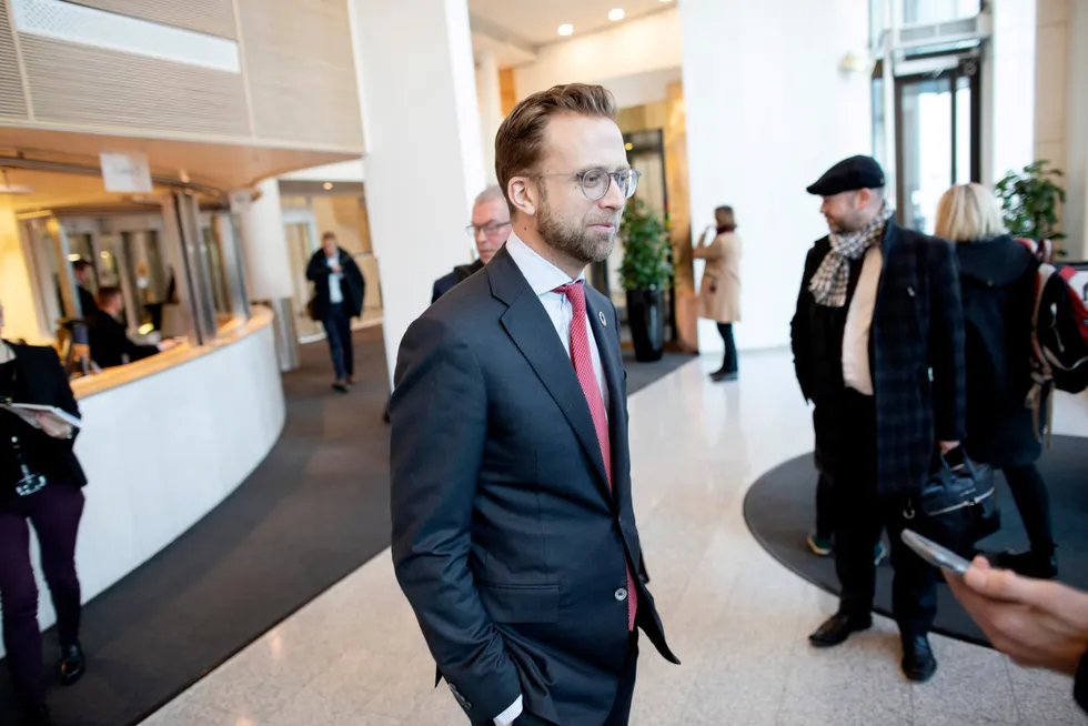 Statsråd Nikolai Astrup mener skattesystemet må virke omfordelende, men skal også legge til rette for at det lønner seg å investere i morgendagens bedrifter,