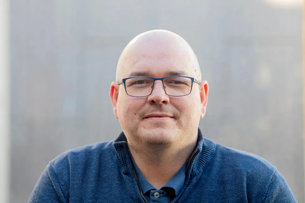 Marius Strømmen, styreleder Norsk Sjøoffisersforbund.