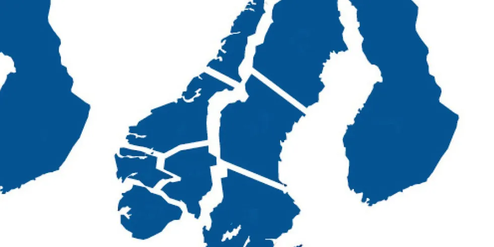 Deler opp: Mens frekvensen i dag balanseres samlet i hele Norden, vil det om noen år være ti balanseområder. Den ansvarlige TSO-en må sørge for at det er nok kapasitet tilgjengelig i hvert enkelt område.